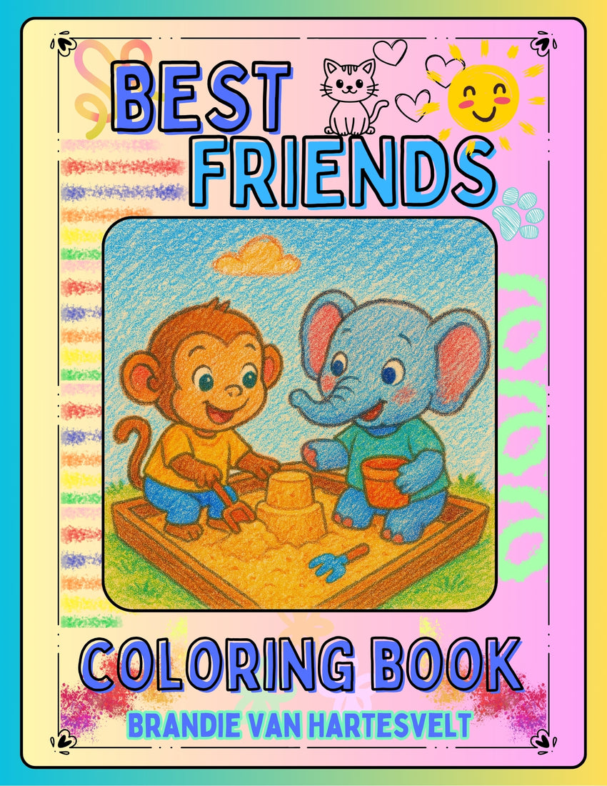 Best Friends Coloring Book - Physical Signed Copy
