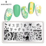 Born Pretty Tropical Punch L005 Stamping Plate