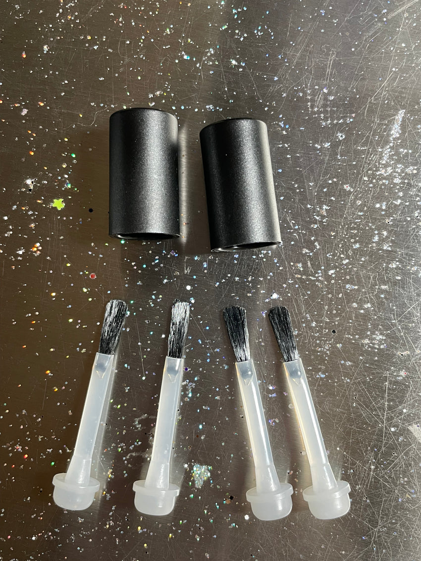 4 Fl.oz Acrylic Nail Art Brush Cleaner Liquid Set Dappen - Temu