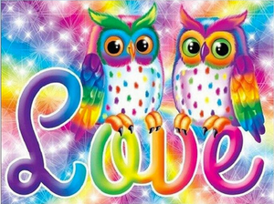 Owl You Need Is Love Diamond Painting Kit