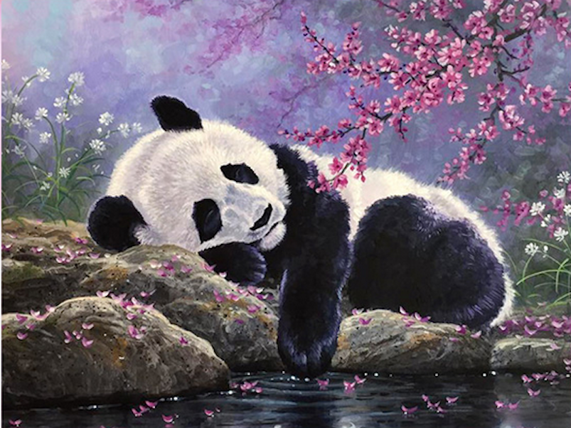 Diamond Painting - A cute Panda 