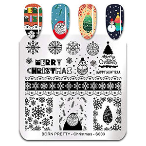 Born Pretty S003 Christmas Stamping Plate