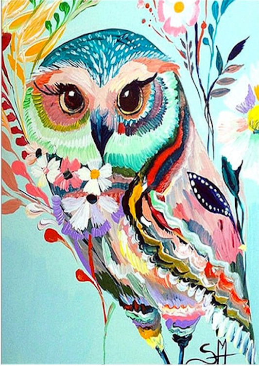 Owl Beauty Diamond Painting - Diamond Painting