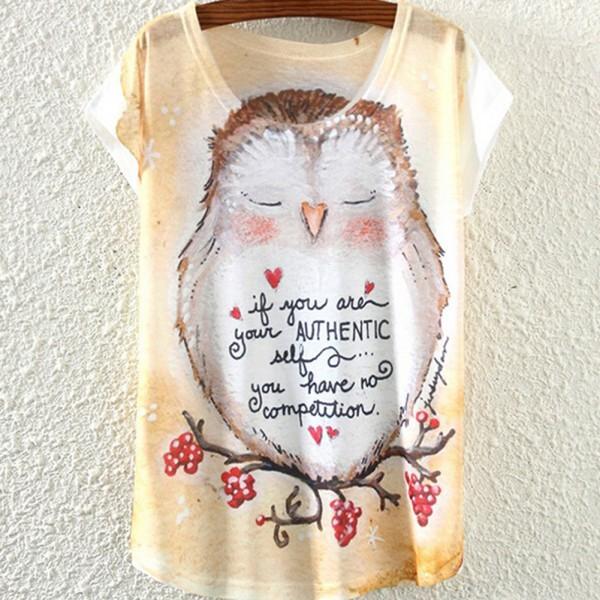 Authentic Self Owl Shirt