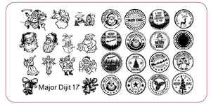 Major Dijit 17 Stamping Plate