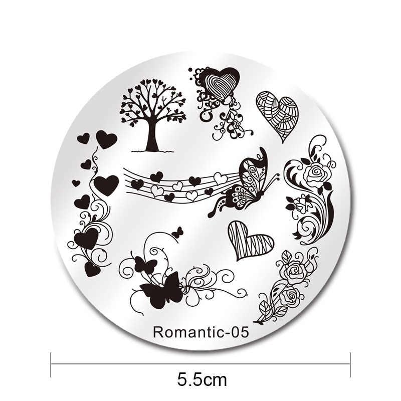 Nicole Diary ND Romantic 05 Stamping Plate